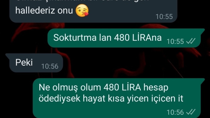 Harcadığın paraya acır mısın?