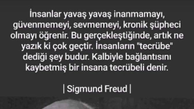 Sizin tecrübe dediginiz şey nedir?
