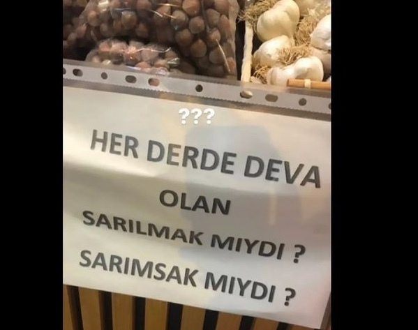 Sarılmak mı daha faydalı yoksa sarımsak mı :D?