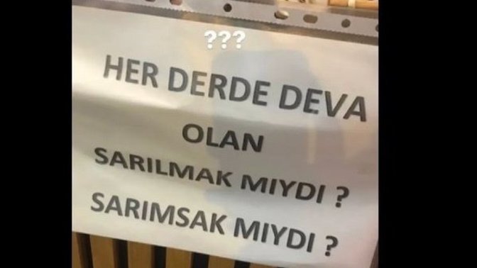 Sarılmak mı daha faydalı yoksa sarımsak mı :D?
