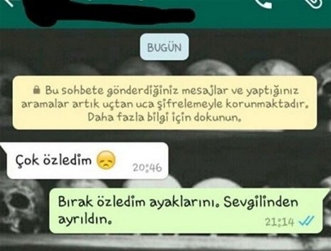 Sevgilime özledim mesajı atmak istiyorum ama çekiniyorum?