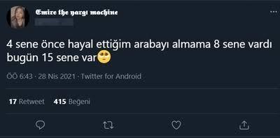 Kazandığınız maaşla araba alabilme ihtimaliniz % kaç?