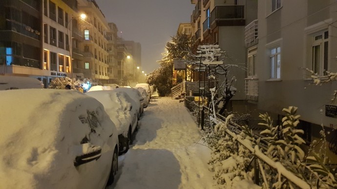 Benim kar manzaram bu, ⛄ sizin kar manzaranız nasıl?