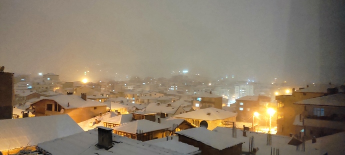 Benim kar manzaram bu, ⛄ sizin kar manzaranız nasıl?