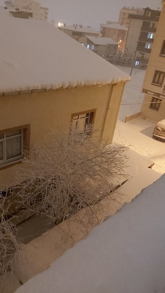 Benim kar manzaram bu, ⛄ sizin kar manzaranız nasıl?