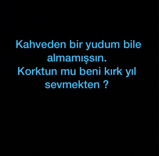 Boşanacağın eşine son bir söz söyleyecek olsan ne söylersin?