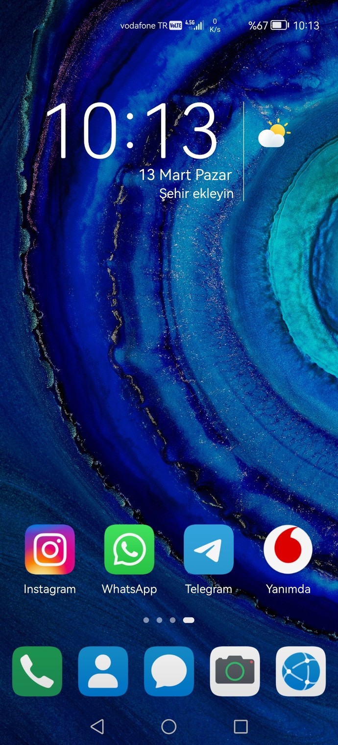 Telefon duvar kağıdınız nasıl?