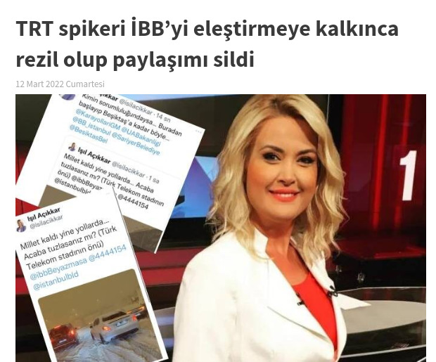 Trt spikeri yalakalık yapayım derken kendini rezil etmiş duydunuz mu?