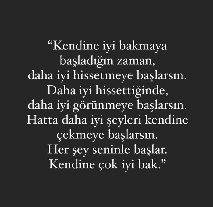 Kendinize, gerektiği gibi, iyi bakıyor musun?