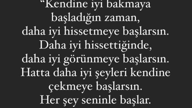 Kendinize, gerektiği gibi, iyi bakıyor musun?