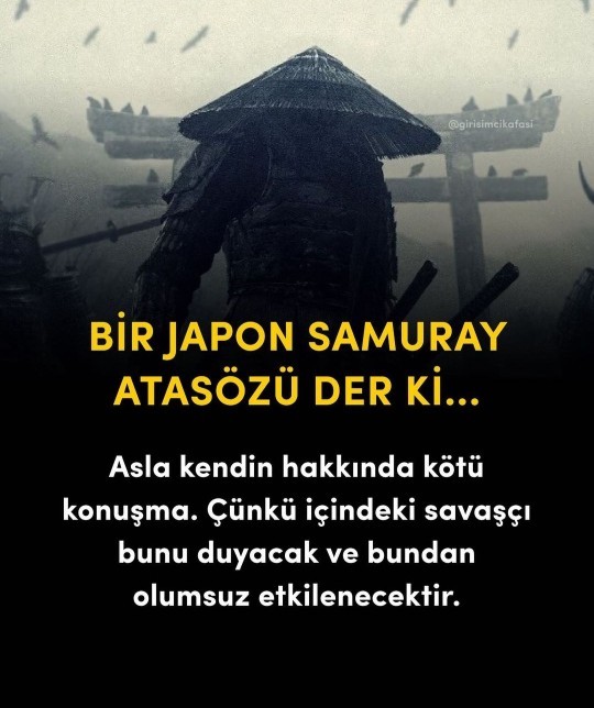 Kendiniz hakkında olumsuz konuşur musunuz?