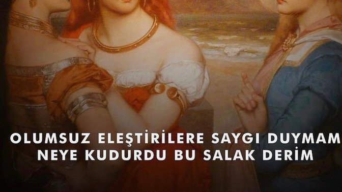 Size karşı yapılan olumsuz eleştirilere tavrınız nedir?