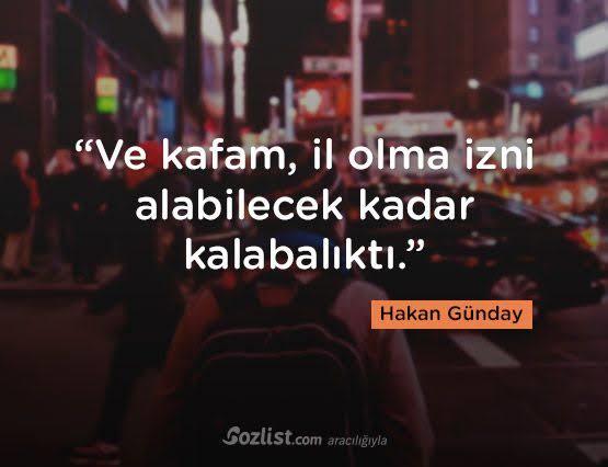 Şu sıralar kafanda bulunanlar nelerdir?