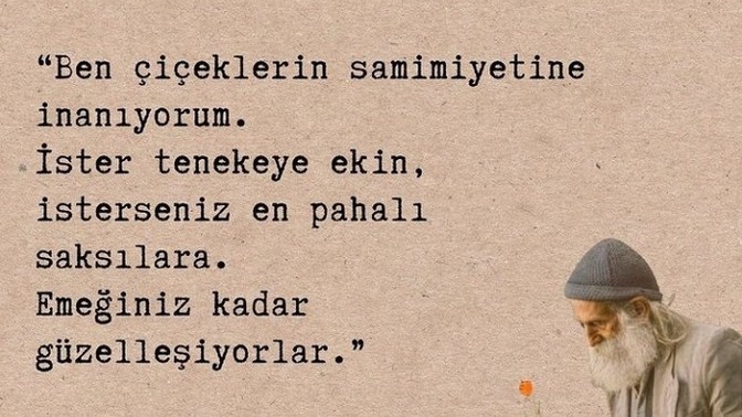 Kimlerin ya da  nelerin samimiyetine inanırsınız?
