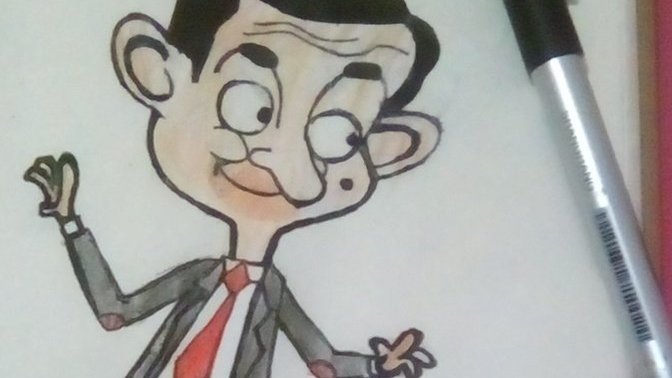 Mr. Bean karikatürüm nasıl olmuş?