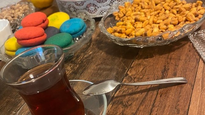 Çay sofralarını sever misiniiiiiiz?