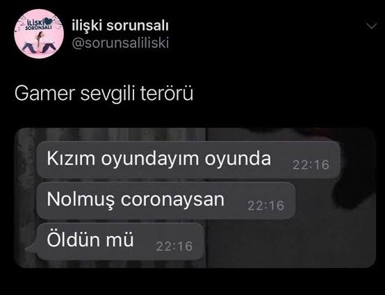 Sevgilim bazen yazmıyor?