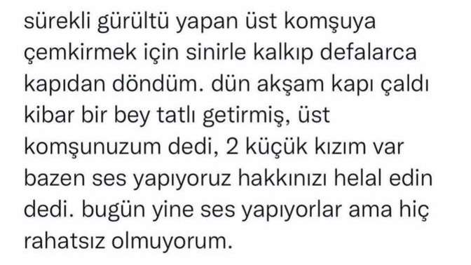 Üst komşunuz gürültü yaptığında ne yapıyorsunuz?