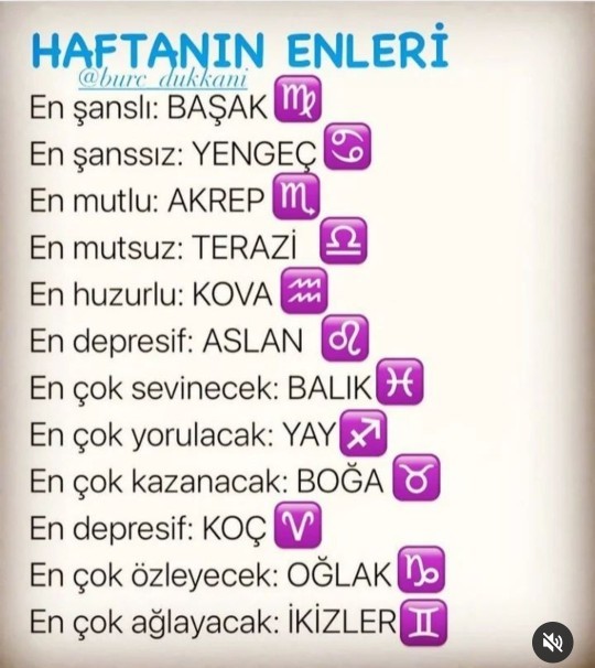 Bu haftanın enleri sence nasıl?