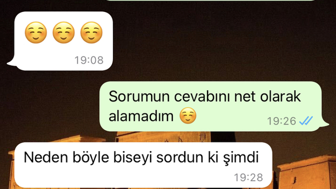 Arkadaşlar kızın cevabı çelişkili değil mi sevgilin var sorusuna?