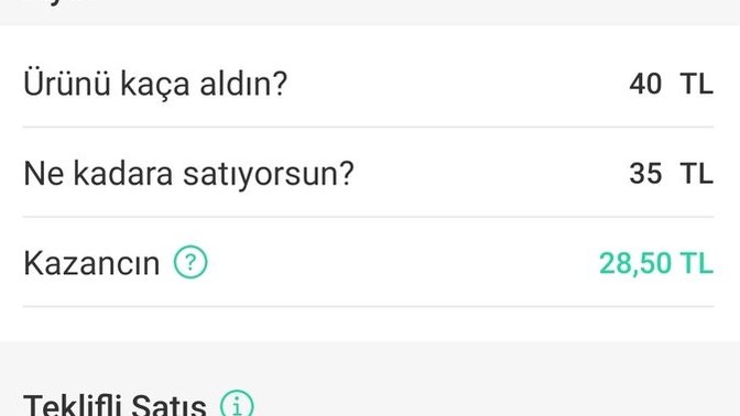 Kar zarardan komisyondan anlayan varsa bir baksın?