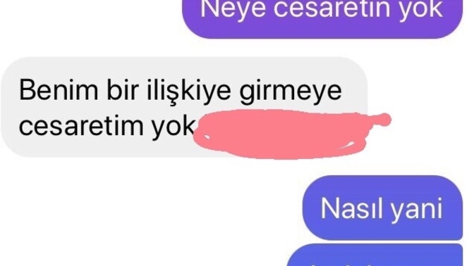 SEVGİLİM NE İSTEDİĞİMİ BİLMİYORUM DEDİ?
