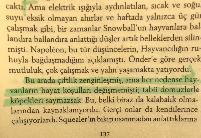 Okuduğunuz son kitaptan bir pasaj paylaşmak isteseniz neyi paylaşırdınız?