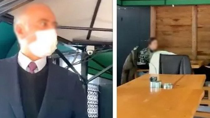 Üsküdar'daki bir kafede "Çok yakınlaştınız" kavgası çıktı! Sizce işletme sahibi haklı mı?