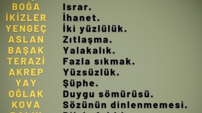 Karşındaki insanda en sevmediğin özellik nedir acaba?