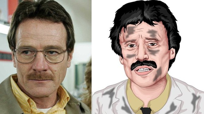 Walter White çizimi benziyor mu?