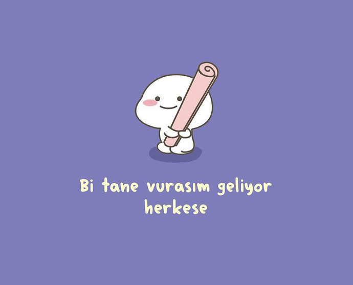 sinirli bi minnoş 😄