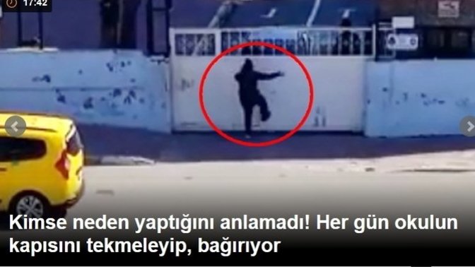 Bir vatandaş her gün ilkokulun kapısını tekmeliyor! İlkokul öğretmeninle karşılaşsaydın ona ne söylerdin?