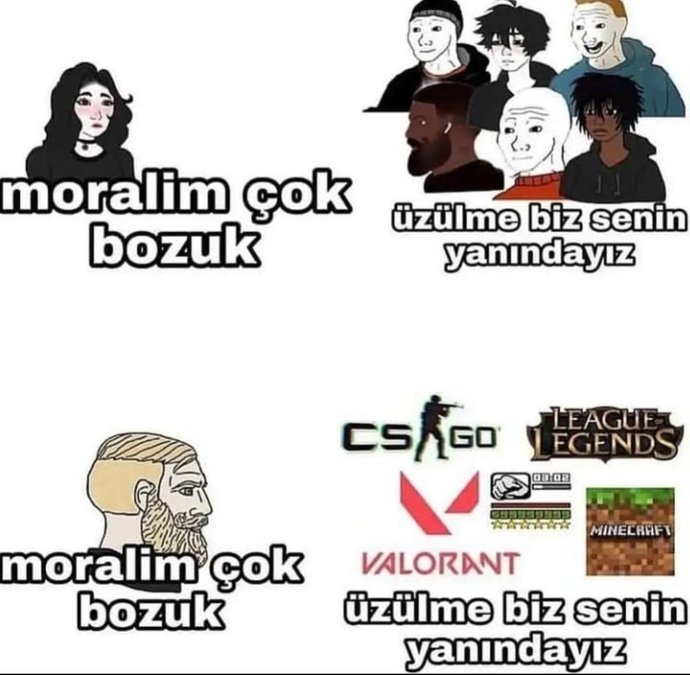 Erkeklerin canı sıkkınken oyuna, kızların arkadaşlarına koştuğu doğru mu?