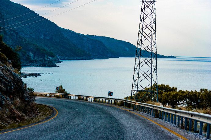 Çekim bana ait, Ölüdeniz-Kelebekler Vadisi yolu.