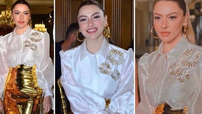 Moda defilesi izlemeye giden Hadise’nin tarzını nasıl buldunuz?
