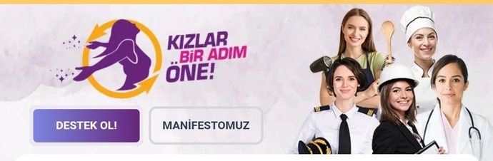 Ne oldu ya kadın erkek eşitliğine? Şimdi kadınlar bir adım öne diyorsunuz?