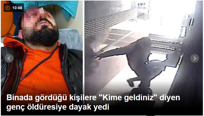 Kime geldiniz? diye sorunca dayak yedi! Apartmandaki yabancılara kime geldiniz diye soruyor musunuz?