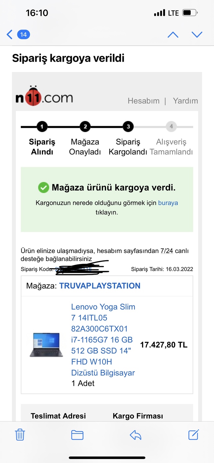17.400 TL LAPTOP ALDIM Yanliş ürün almişim?