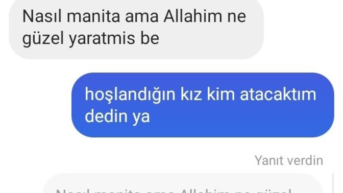 Konuştuğum bir arkadaşım var askerdi bana abla diyordu kandil mesajı attım cevabı farklı oldu?