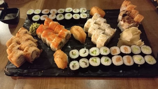 Bir oturuşta kaç sushi yersin?