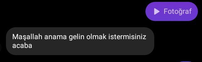 En son aldığın mesaj neydi?