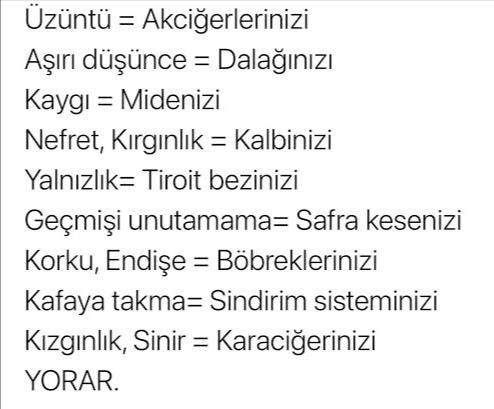Sinirin mideye vurması neyin blirtisi?
