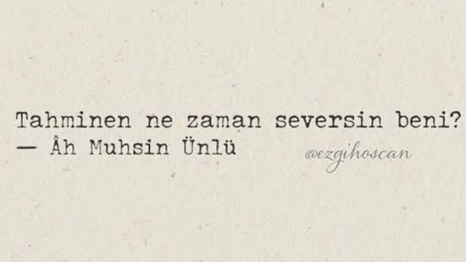 Sevdiniz mi, sevildiniz mi daha çok?