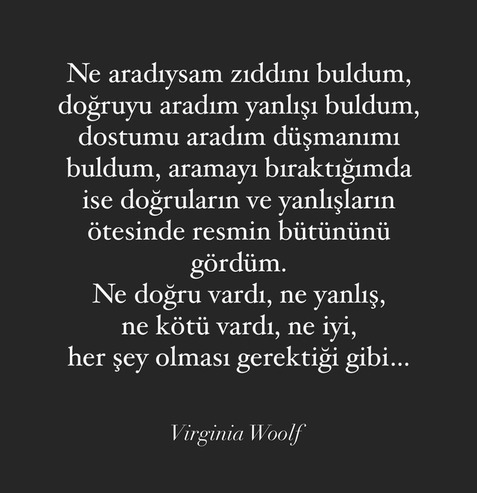 Yaşadıklarının her şey olması gerektiği gibi olduğunu düşünüyor musun?
