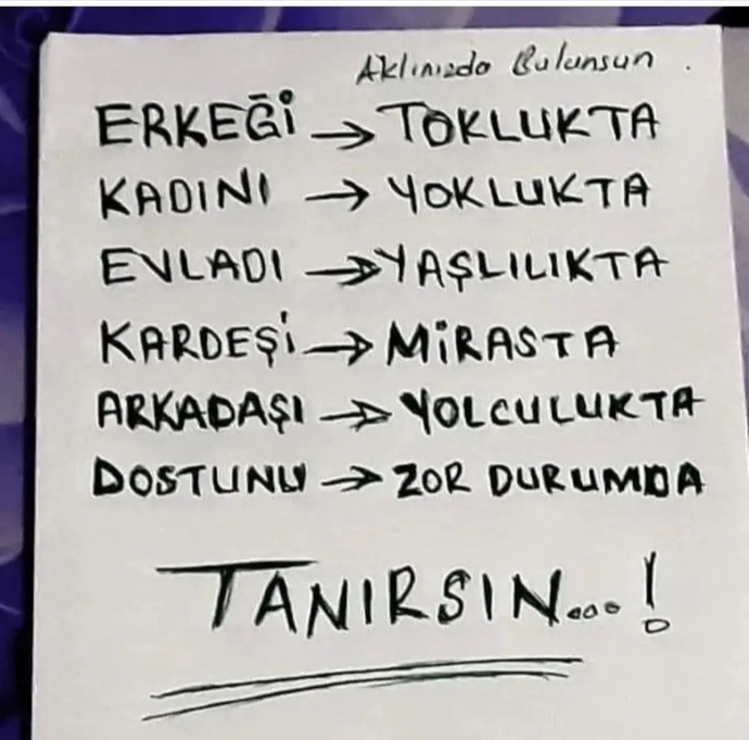 Bir insan gerçek yüzünü ne zaman gösterir?