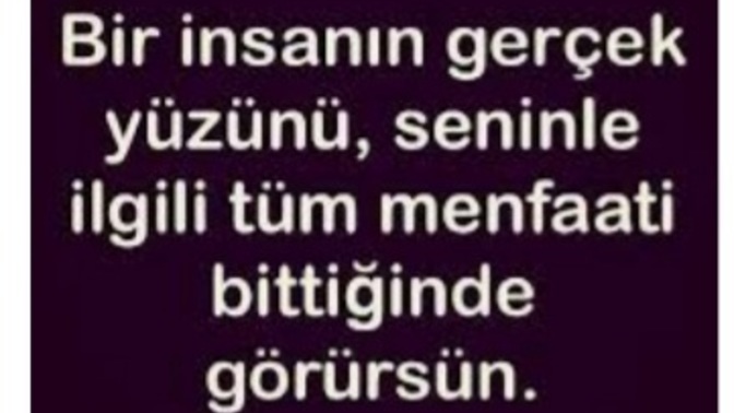 Bir insan gerçek yüzünü ne zaman gösterir?