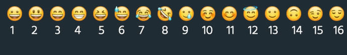 WhatsApp gülme emojilerinden en çok hangisini sevmiyorsun?