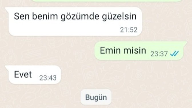 Sevgilim bir arkadaşına güzel dedi ama bana demiyor. Beni beğenmiyor mu?