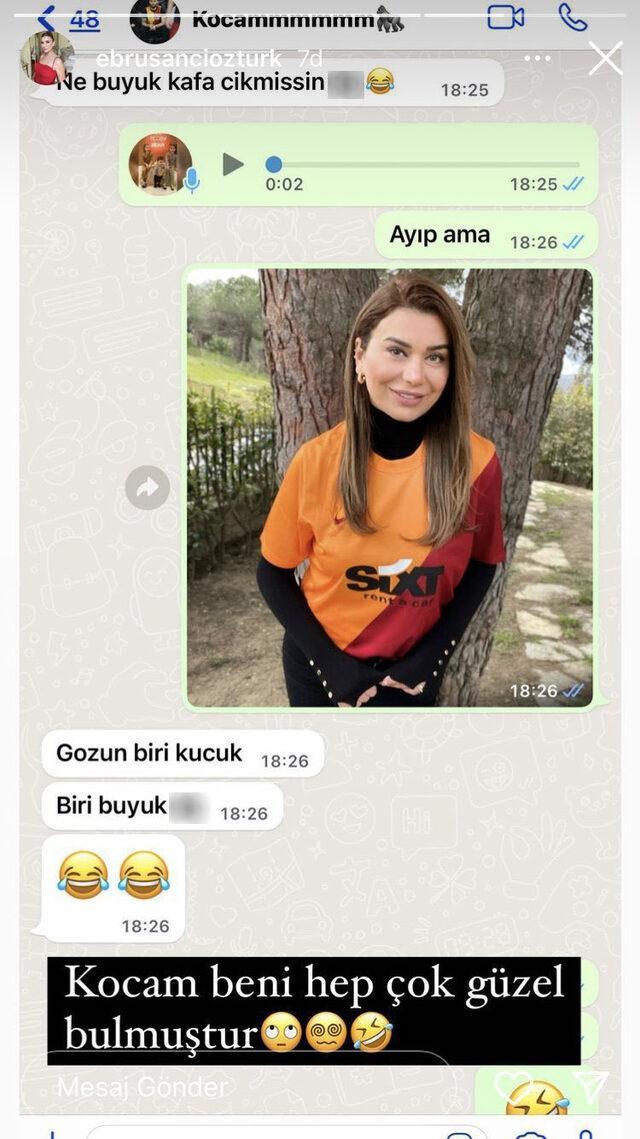 A. Öztürkten eşi Ebru Şancının fotoğrafına yorumu hakkında ne düşünüyorsun?