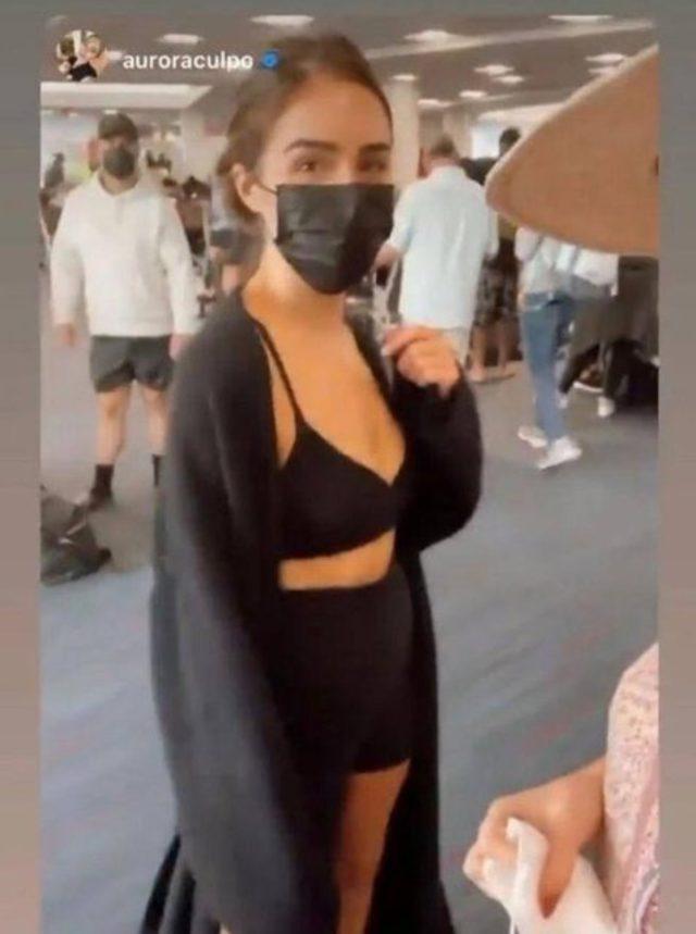 Olivia Culpodan karla kaplı ormanda bikinili paylaşım! Yaptığı cesaret ister mi?